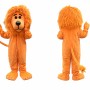 Orange Lion Mascot Costume for Kids and Adults