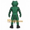 Green Snake Mascot Costume with Tail and Stripes Green Snake Mascot Costume with Tail and Stripes