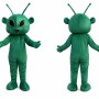 Green Alien Mascot Costume for Kids and Adults