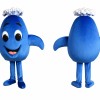 Blue Dolphin Mascot Costume for Kids and Adults