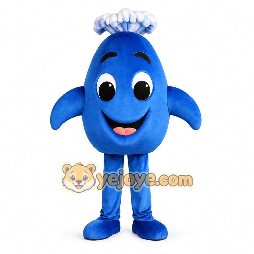 Blue Dolphin Mascot Costume for Kids and Adults Blue Dolphin Mascot Costume for Kids and Adults