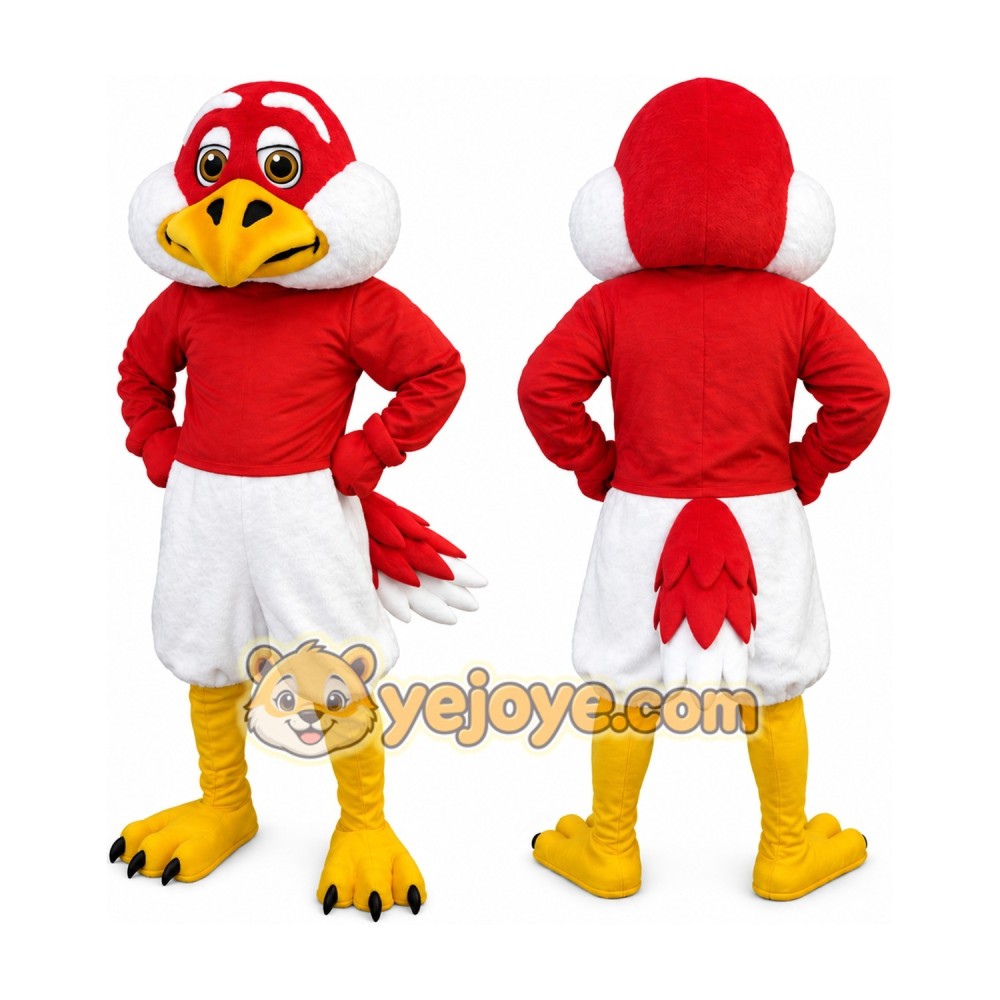 Red Bird Mascot Costume