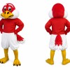 Red Bird Mascot Costume