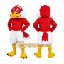 Red Bird Mascot Costume