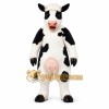 Cow Mascot Costume Black and White Plush Outfit Cow Mascot Costume Black and White Plush Outfit