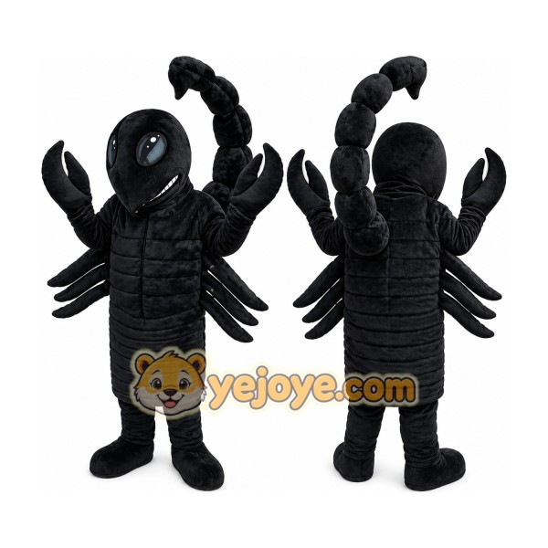 Black Scorpion Mascot Costume