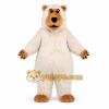 White Bear Mascot Costume White Bear Mascot Costume