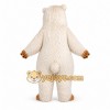 White Bear Mascot Costume White Bear Mascot Costume