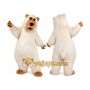 White Bear Mascot Costume