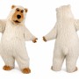 White Bear Mascot Costume