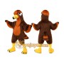 Brown Eagle Mascot Costume