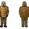 Brown Turtle Mascot Costume for Kids and Adults