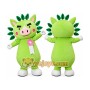 Green Pig Mascot Costume for Kids and Adults