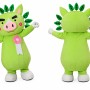Green Pig Mascot Costume for Kids and Adults