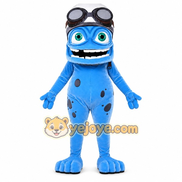 Blue Frog Mascot Costume for Kids and Adults Blue Frog Mascot Costume for Kids and Adults