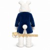 Blue Rabbit Mascot Costume Blue Rabbit Mascot Costume