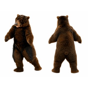 Brown Bear Mascot Costume Suit for Events