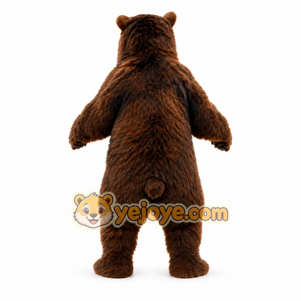 Brown Bear Mascot Costume Suit for Events Brown Bear Mascot Costume Suit for Events