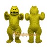 Yellow Monster Mascot Costume for Events Parties