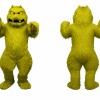 Yellow Monster Mascot Costume for Events Parties