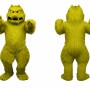 Yellow Monster Mascot Costume for Events Parties