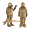 Brown Seal Mascot Costume