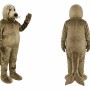 Brown Seal Mascot Costume