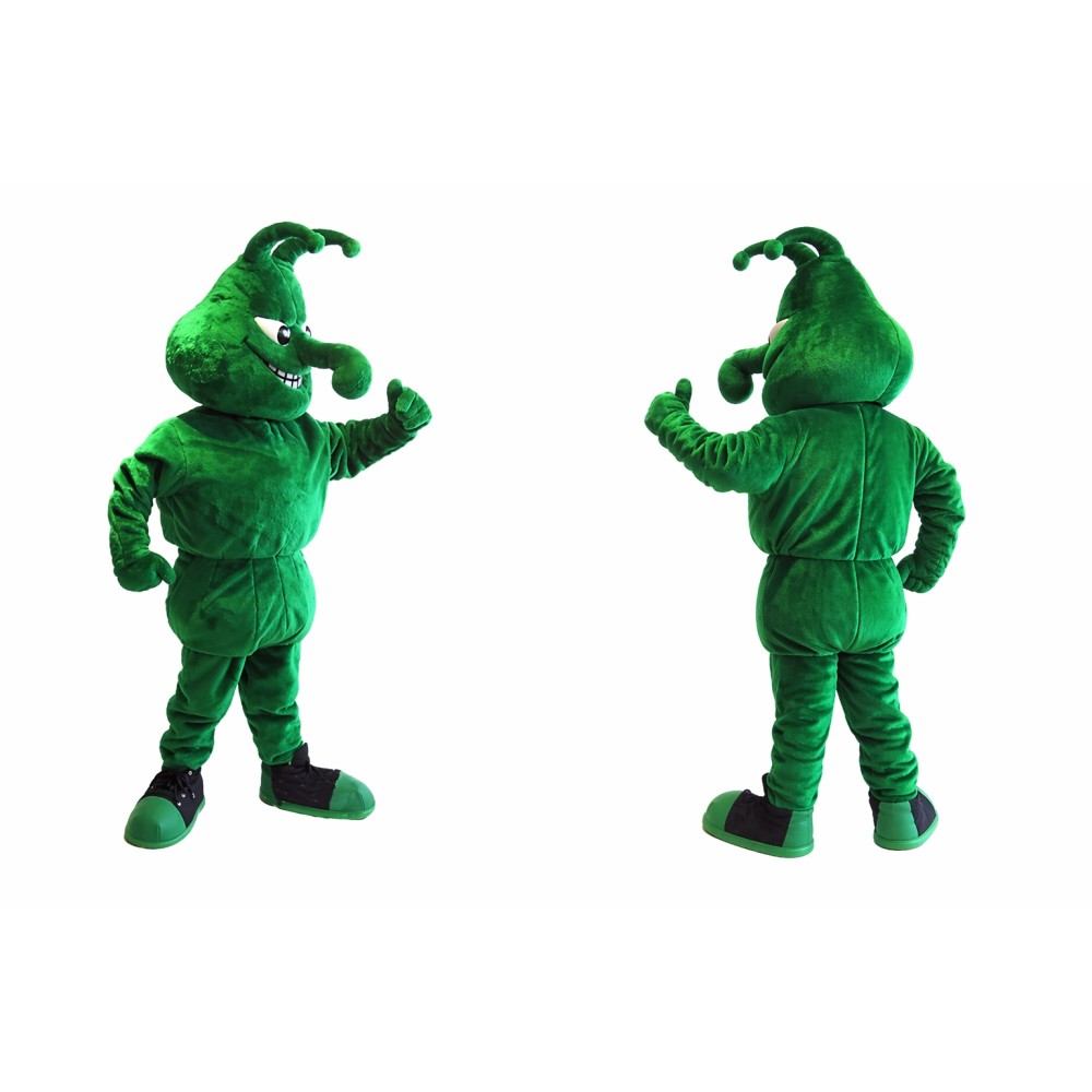 Green Insect Mascot Costume for Kids and Adults
