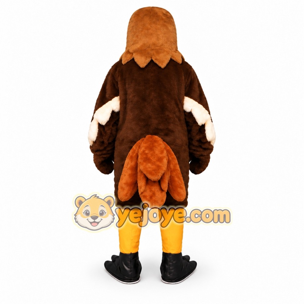 Brown Eagle Mascot Costume for Kids and Adults Brown Eagle Mascot Costume for Kids and Adults
