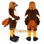 Brown Eagle Mascot Costume for Kids and Adults