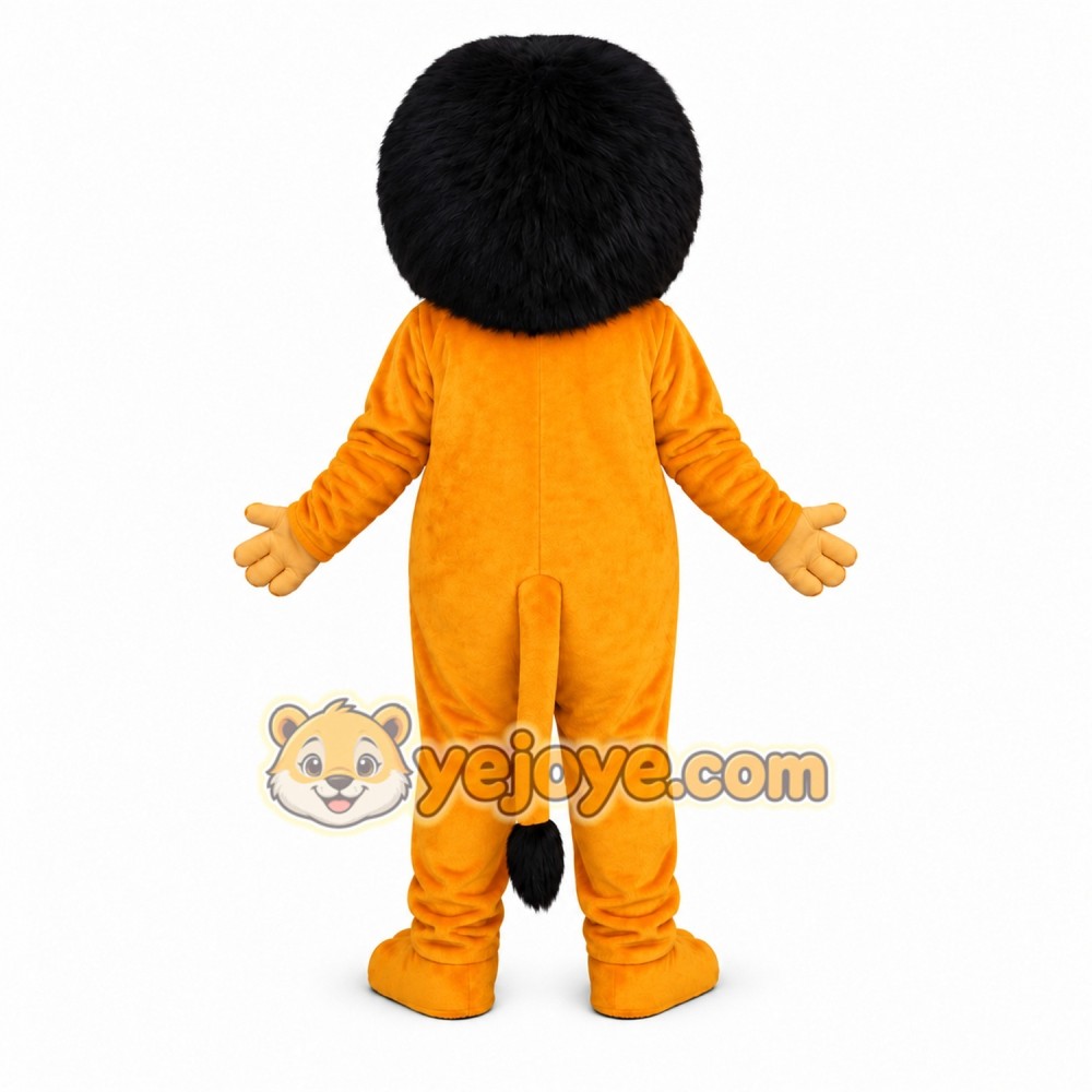 Orange Lion Mascot Costume For Kids and Adults Orange Lion Mascot Costume For Kids and Adults