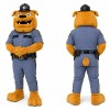 Blue Dog Police Mascot Costume