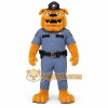 Blue Dog Police Mascot Costume