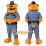Blue Dog Police Mascot Costume