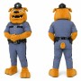Blue Dog Police Mascot Costume