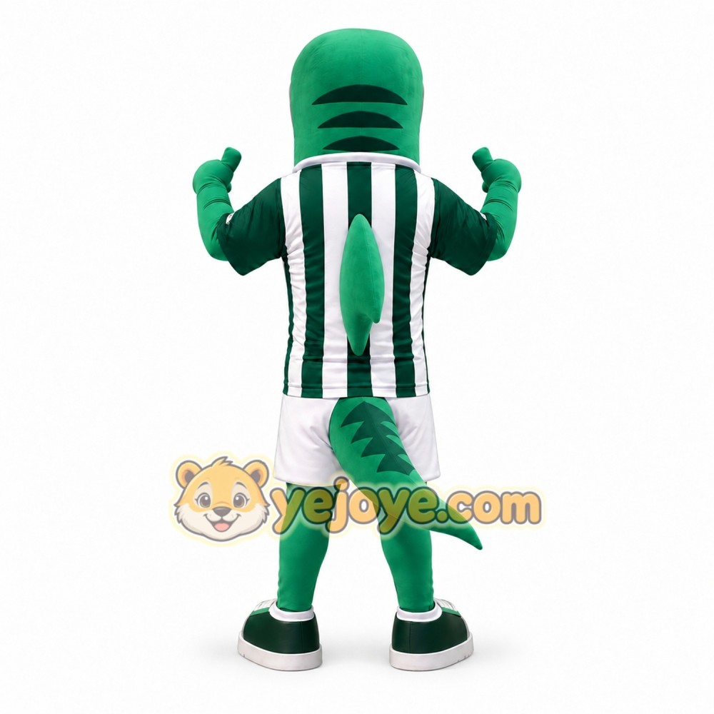 Green Shark Mascot Costume for Events and Celebrations Green Shark Mascot Costume for Events and Celebrations