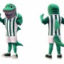 Green Shark Mascot Costume for Events and Celebrations
