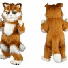 Brown Cat Mascot Costume for Parties and Events