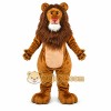 Brown Lion Mascot Costume