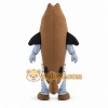 Brown Fish Mascot Costume Brown Fish Mascot Costume