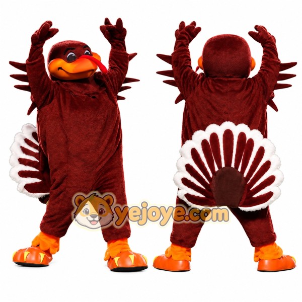 Brown Bird Mascot Costume