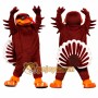 Brown Bird Mascot Costume