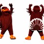 Brown Bird Mascot Costume