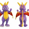 Purple Dragon Mascot Costume with Red Wings