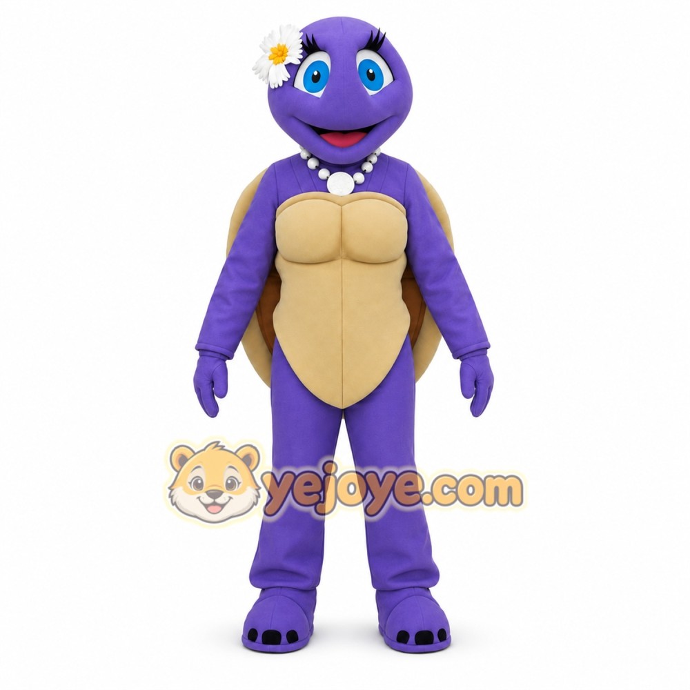 Purple Turtle Mascot Costume for Kids and Adults Purple Turtle Mascot Costume for Kids and Adults