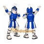 Blue Spartan Mascot Costume for Events and Parades