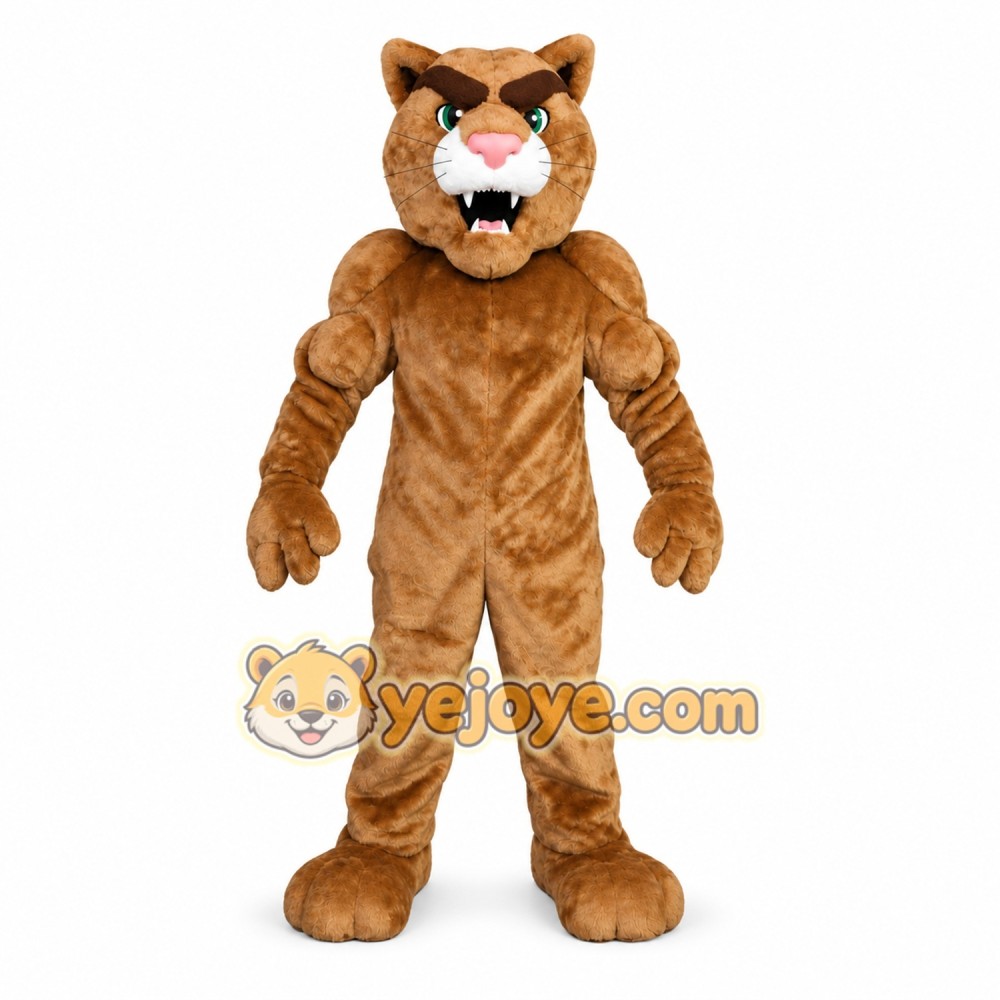 Brown Lion Mascot Costume Brown Lion Mascot Costume