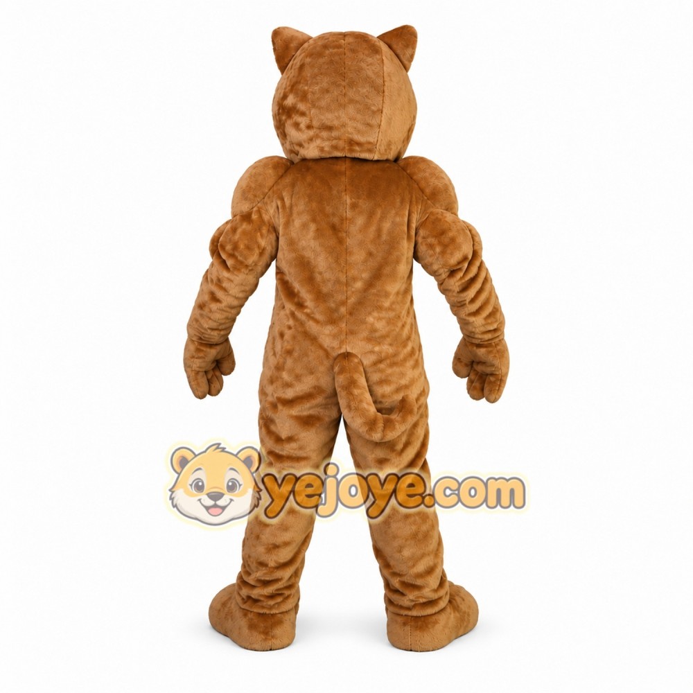 Brown Lion Mascot Costume Brown Lion Mascot Costume
