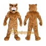 Brown Lion Mascot Costume