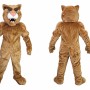 Brown Lion Mascot Costume